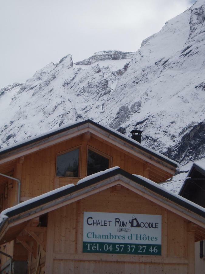 Chalet Rum Doodle Bed & Breakfast Pralognan-la-Vanoise Eksteriør bilde